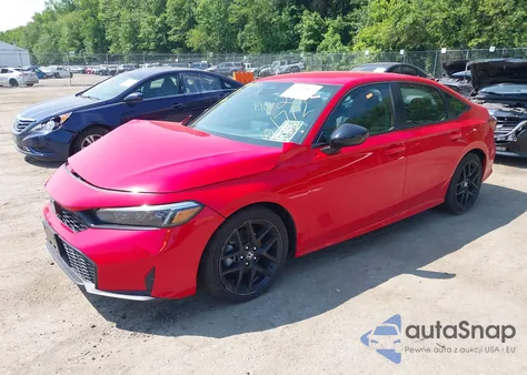 2025 Honda Civic Sport z USA, uszkodzony, nr VIN 2HGFE2F5XSH523326